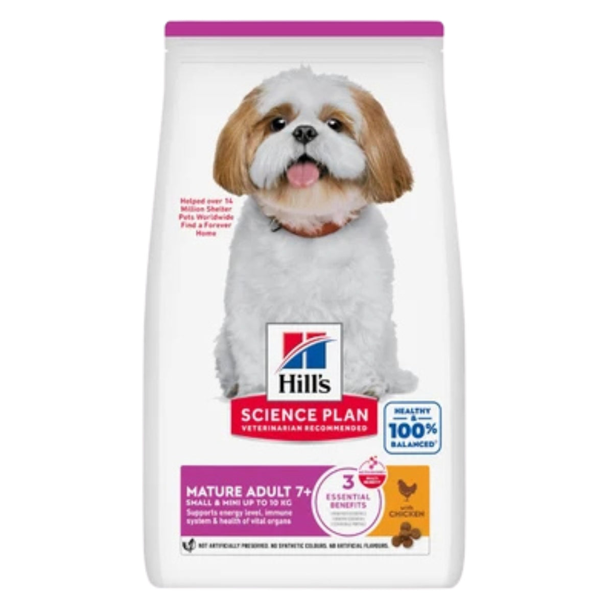 Hill’s Science Plan Small & Mini Mature Adult Dog Food – Chicken Recipe