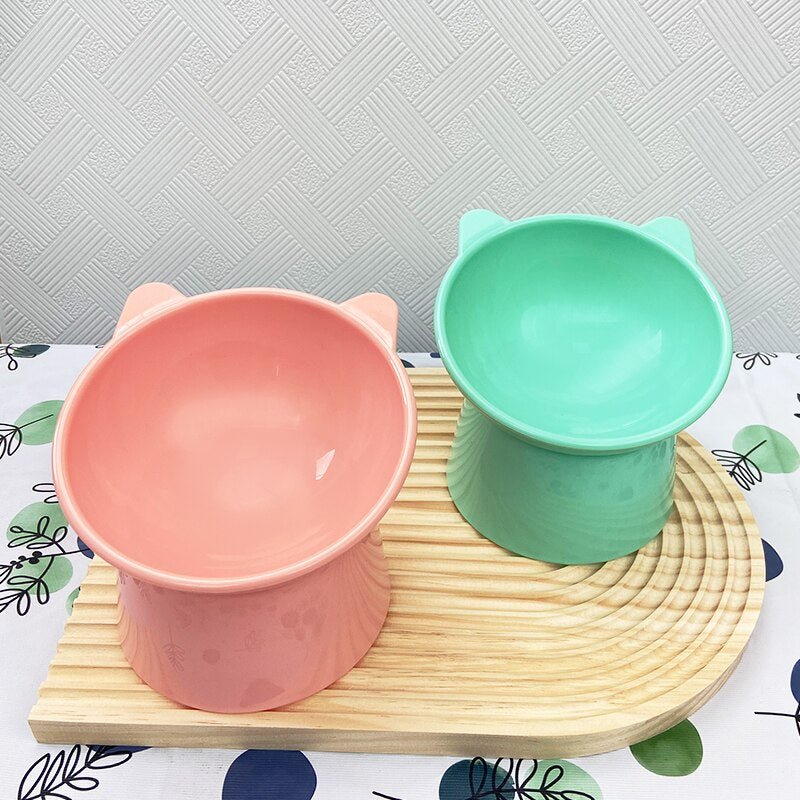 Gamelle pour Chat et Chien - Inclinée avec Design Innovant