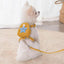 Pet Harness with Backpack & Leash – Adjustable No-Pull Vest