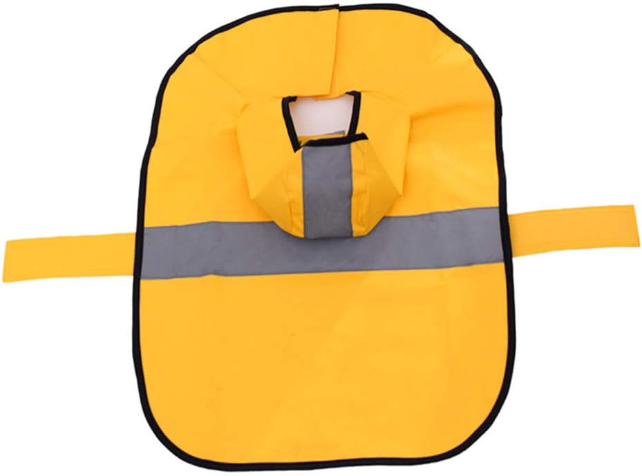 Imperméable pour Chien – Poncho à Capuche avec Bandes Réfléchissantes pour Grands Chiens