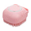 Brosse pour Chat et Chien - Brosse de Bain en Silicone avec Distributeur de Shampoing