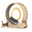 Roue d’Exercice pour Chat – Tapis de Course Intérieur