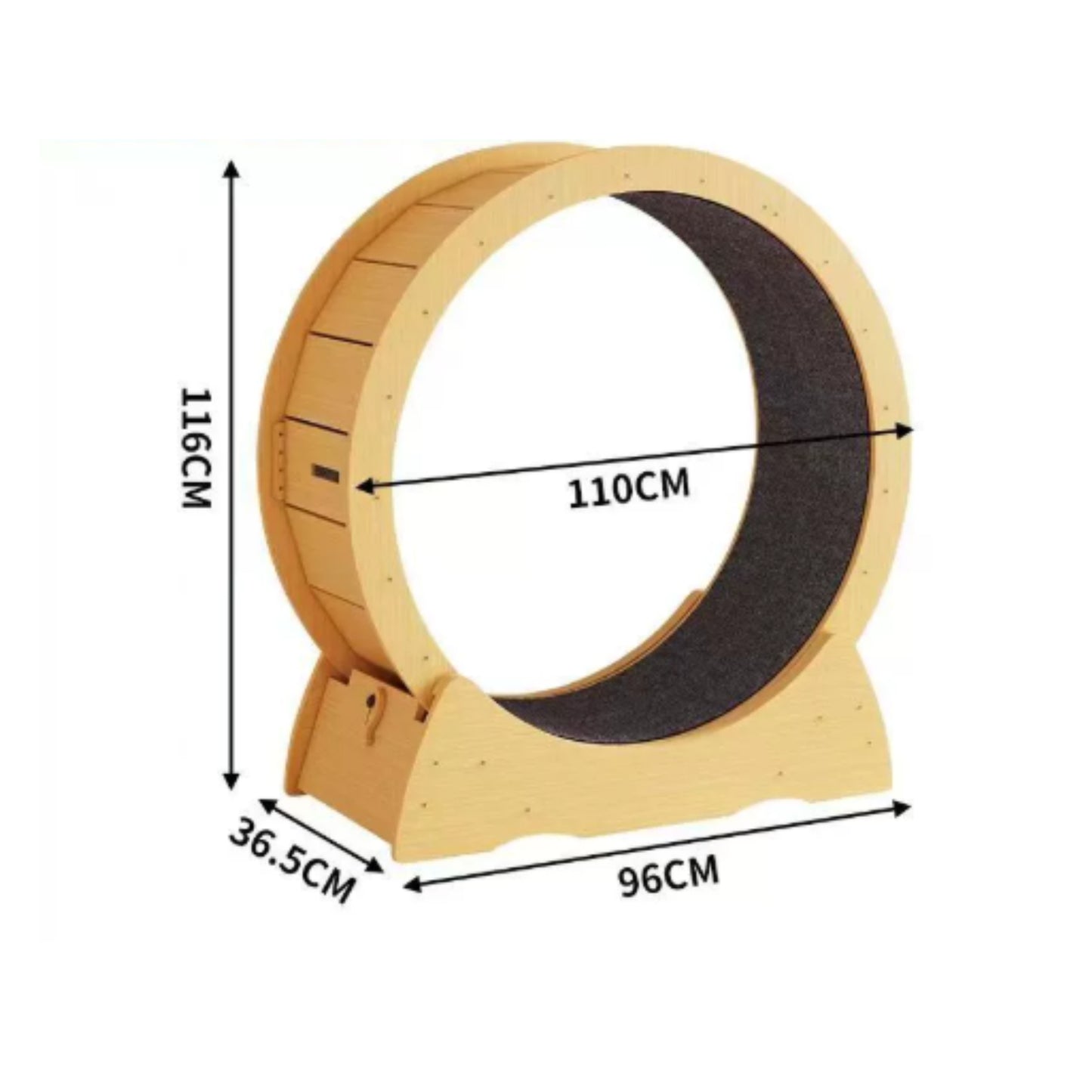 Roue d’Exercice pour Chat – Tapis de Course Intérieur