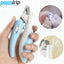 Coupe-ongles professionnel pour animaux de compagnie avec lumière LED