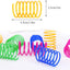 Jouets Ressorts pour Chat – Spirales en Plastique (Pack de 4)