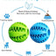 Balle jouet interactive pour chien – amusante et fonctionnelle