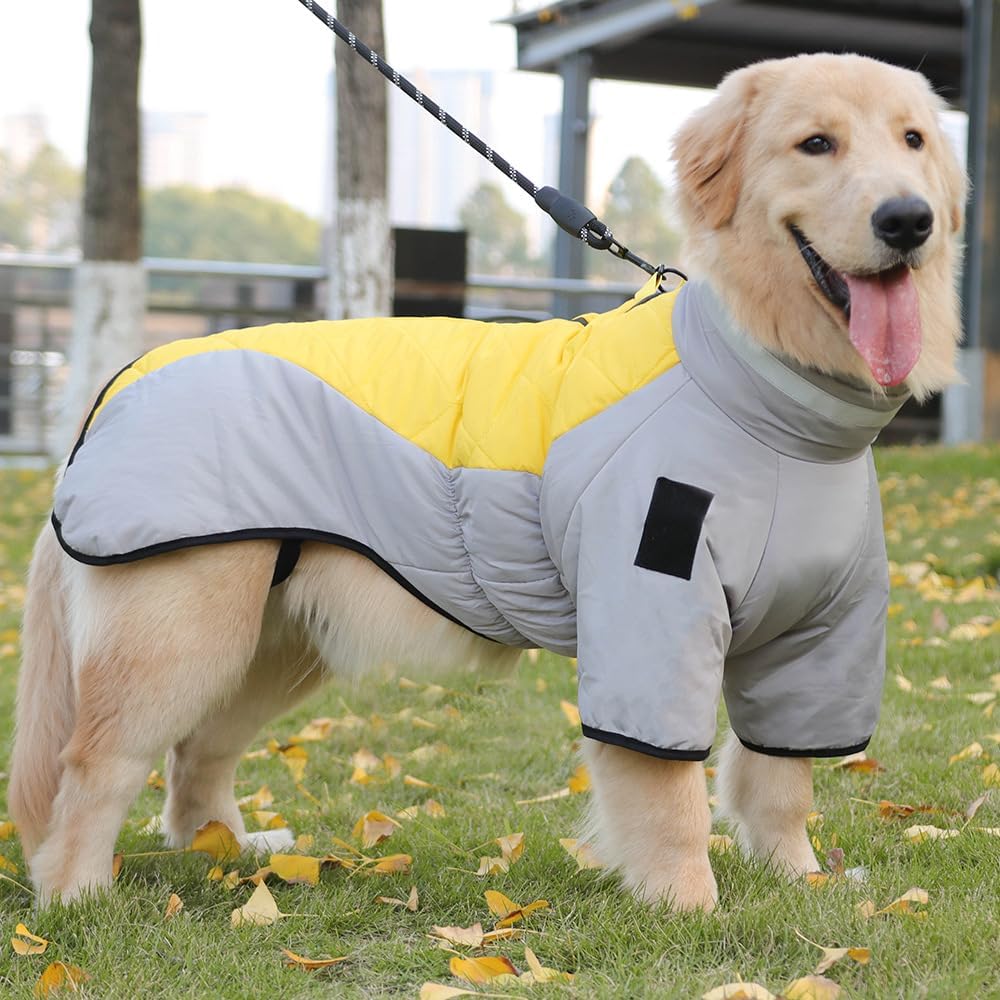 Reflective Winter Dog Coat – Warm & Windproof Jacket