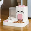 Automatic Cat Feeder with Water Dispenser – Gravity Feeding Station