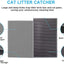Tapis de litière pour chat innovant avec protection double couche