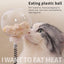 Interactive Cat Treat Ball Feeder with Spring Base