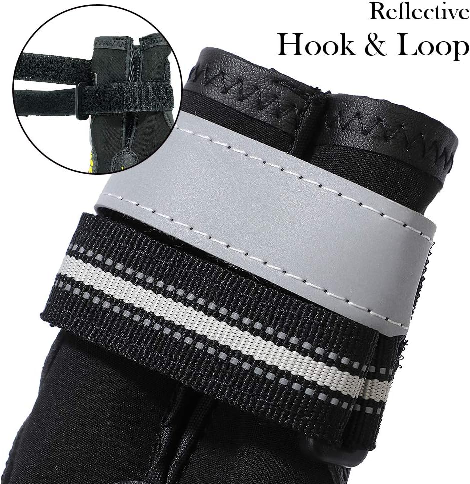 Bottes pour Chien – Imperméables avec Semelle Antidérapante