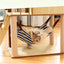 Wooden Cat Tree with House, Hammock & Sisal Scratching Post