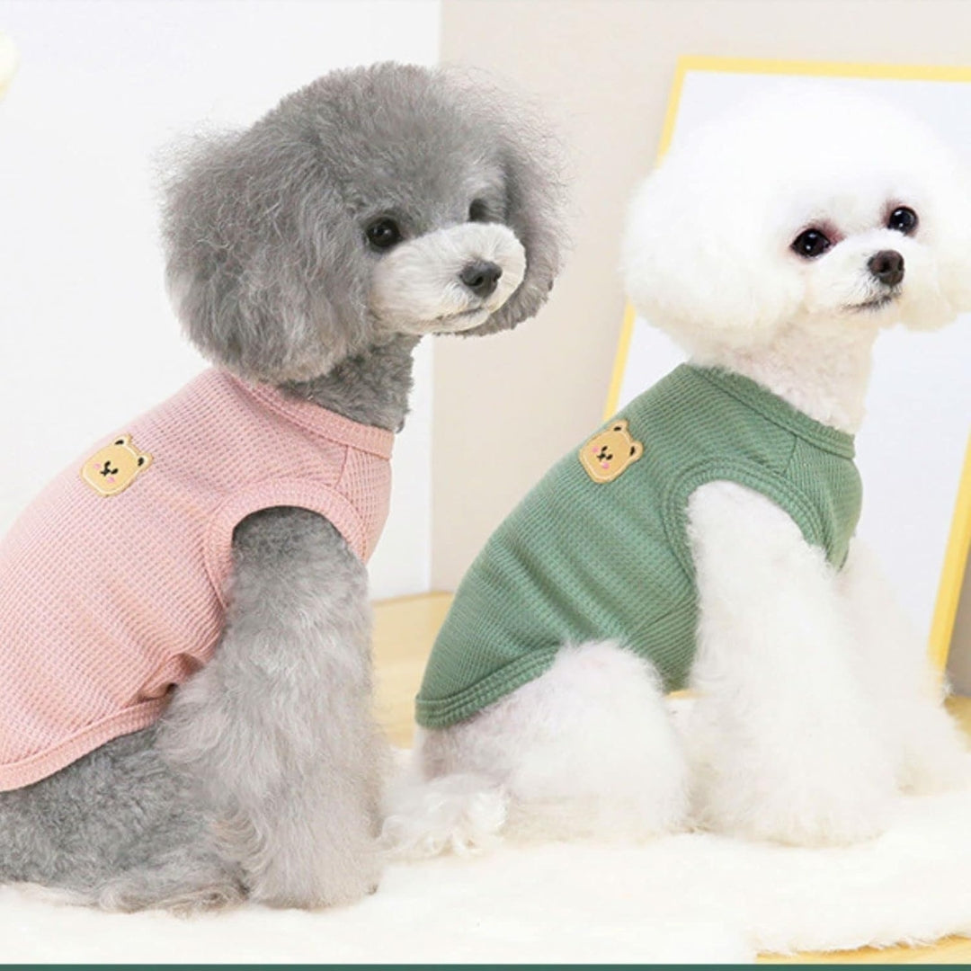 T-Shirt Doux pour Chien et Chat – Débardeur Léger Sans Manches