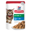 Sachets repas pour chaton Hill’s Science Plan – Poulet et Poisson en sauce (Pack de 12 × 85 g)