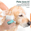 Brosse pour Chat et Chien - Brosse de Bain en Silicone avec Distributeur de Shampoing