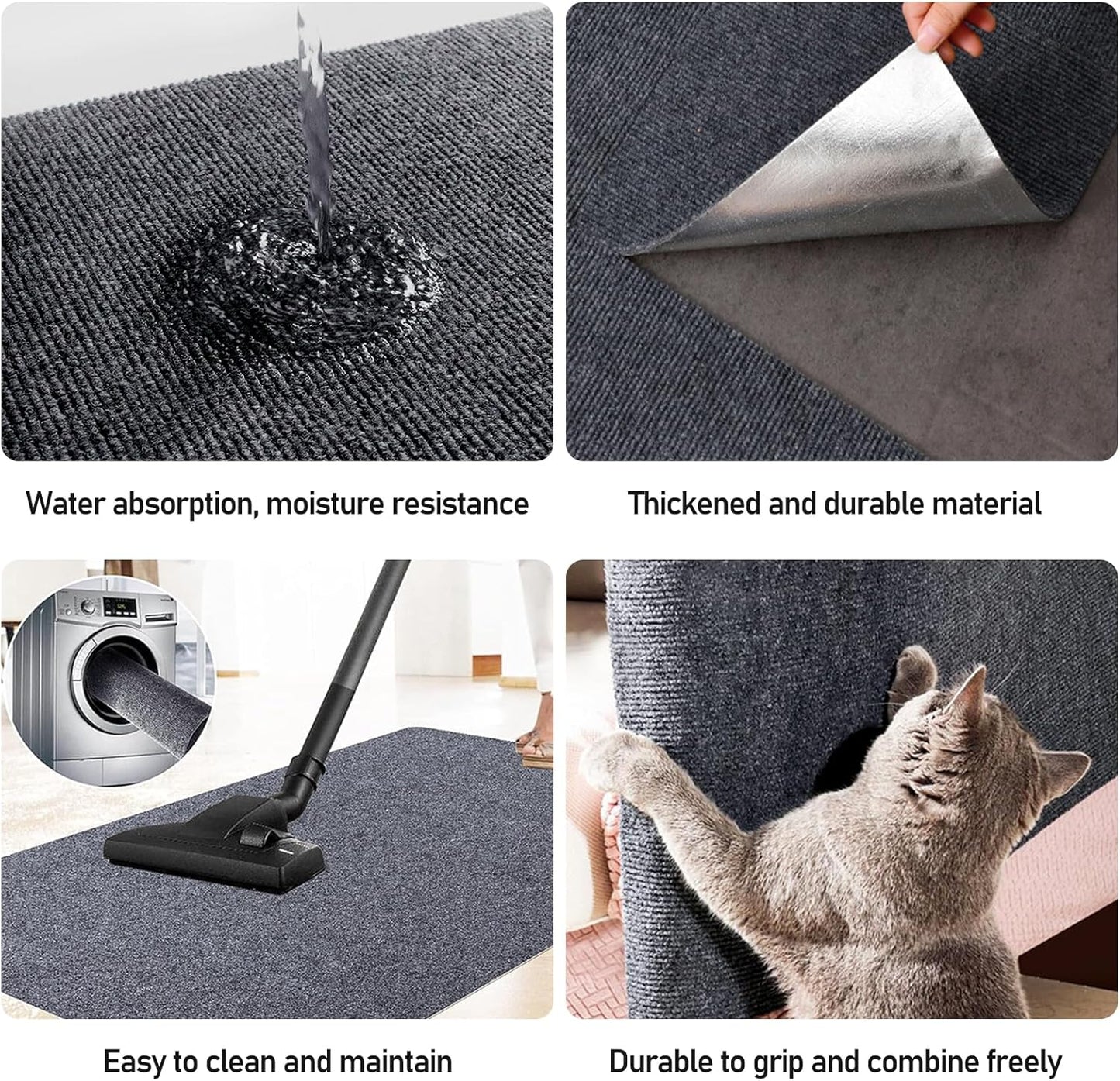 Tapis Griffoir Auto-Adhésif pour Chat – Protection Meubles