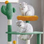 Arbre à Chat Cactus – Tour 135 cm avec Capsule et Condos