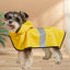 Imperméable pour Chien – Poncho à Capuche avec Bandes Réfléchissantes pour Grands Chiens