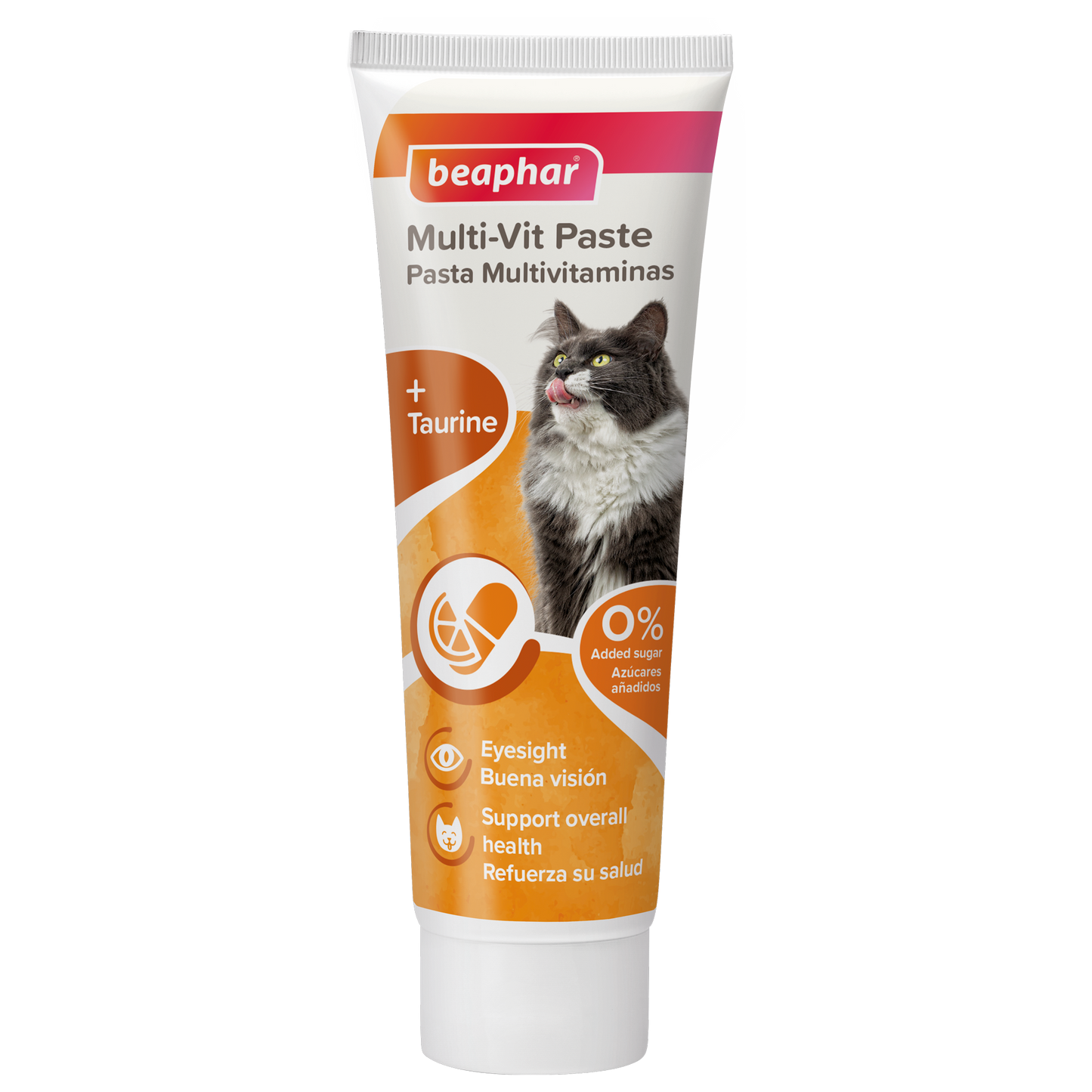 Pâte multivitaminée Beaphar pour chats : vitalité, digestion et cœur
