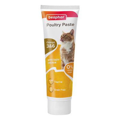 Beaphar Poultry Paste for Cats – 100 g
