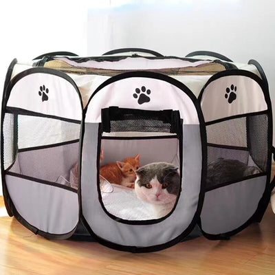 Pet Tent Octagonal Portable Foldable