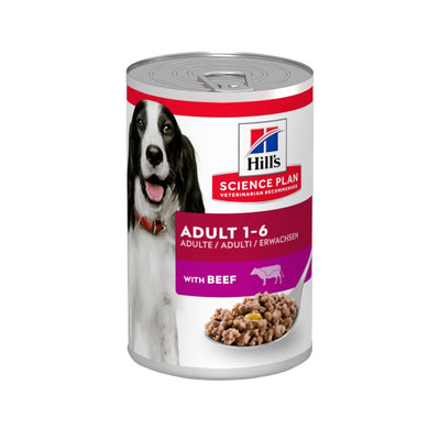 Hill’s Science Plan Pâtée Chien Adulte Bœuf 370g