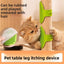 Silicone Cat Scratcher – Wall Corner Grooming & Massage Brush