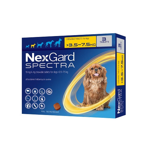 NexGard Spectra – Protection à large spectre pour chiens – Toutes tailles