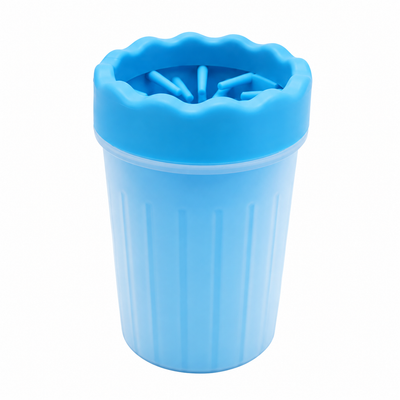 Nettoyeur de Pattes pour Chien avec Brosses en Silicone