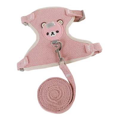 Harnais et Laisse pour Petits Chiens et Chats - Confort Rafraîchissant et Style Élégant