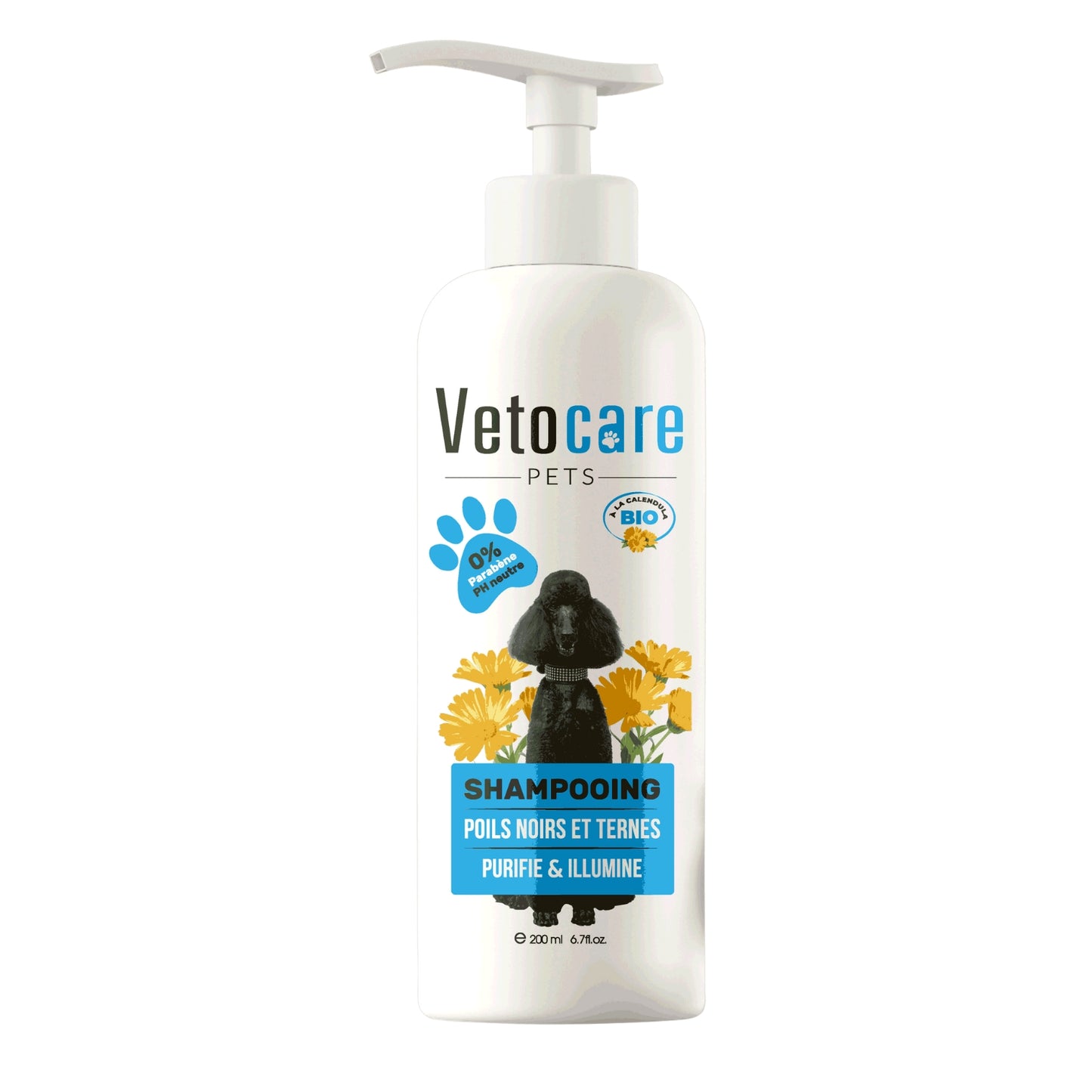 Dog Shampoo Vetocare – 200ml (Nourishing / Black Coat / White Coat)