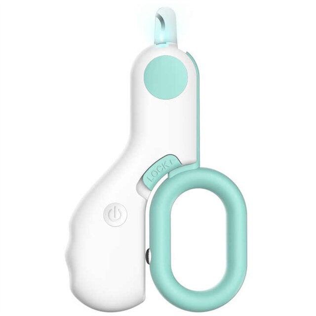 Coupe-ongles pour animaux de compagnie avec lumière LED intégrée