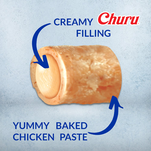 Inaba Churu Bites Chicken Recipe - Chewy Dog Treats (8-Pack)