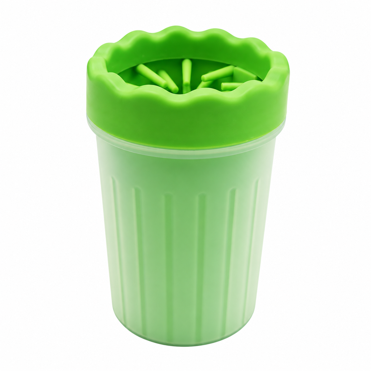 Nettoyeur de Pattes pour Chien avec Brosses en Silicone