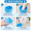 Nettoyeur de Pattes pour Chien avec Brosses en Silicone
