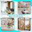 USB Rechargeable Hanging Cat Toy with Retractable Mouse