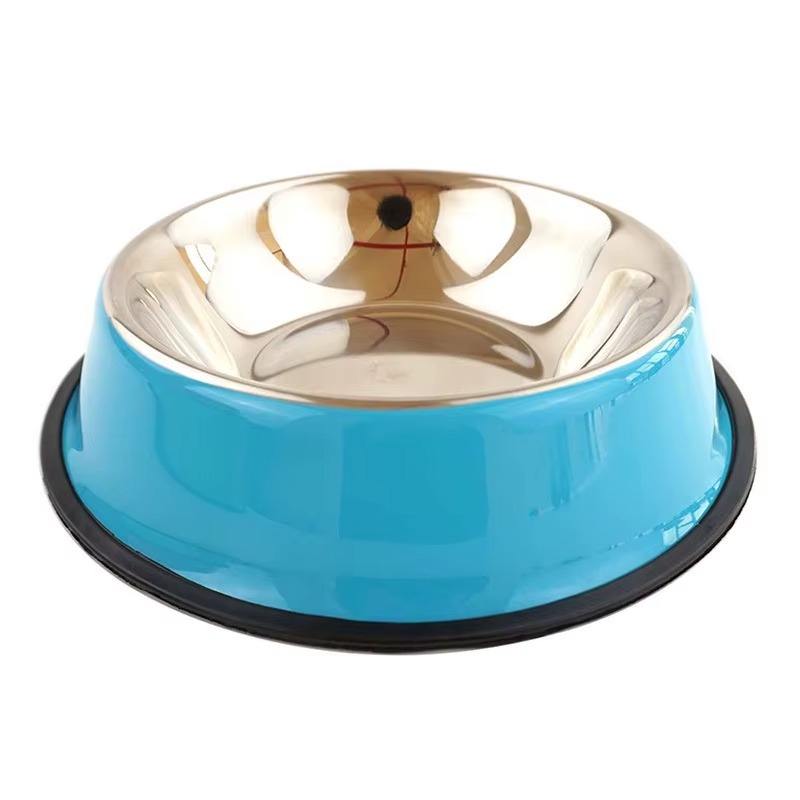 Gamelle pour chien en acier inoxydable – Antidérapante, durable et facile à nettoyer