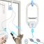 USB Rechargeable Hanging Cat Toy with Retractable Mouse