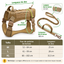 Tactical Dog Harness with Shock-Absorbing Leash – Set