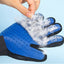 Gant de Toilettage Massage Doux pour Chiens et Chats - Adaptable et Confortable