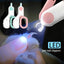 Coupe-ongles pour animaux de compagnie avec lumière LED intégrée