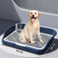 Toilette pour Chien avec Grille Amovible – 52 × 46 cm