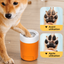 Nettoyeur de Pattes pour Chien – Gobelet avec Brosses Souples