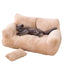 Fluffy Calming Pet Sofa – Memory Foam Bed with Anti-Slip Base