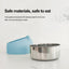 Gamelle pour Chat et Chien - Inclinée en Acier Inoxydable