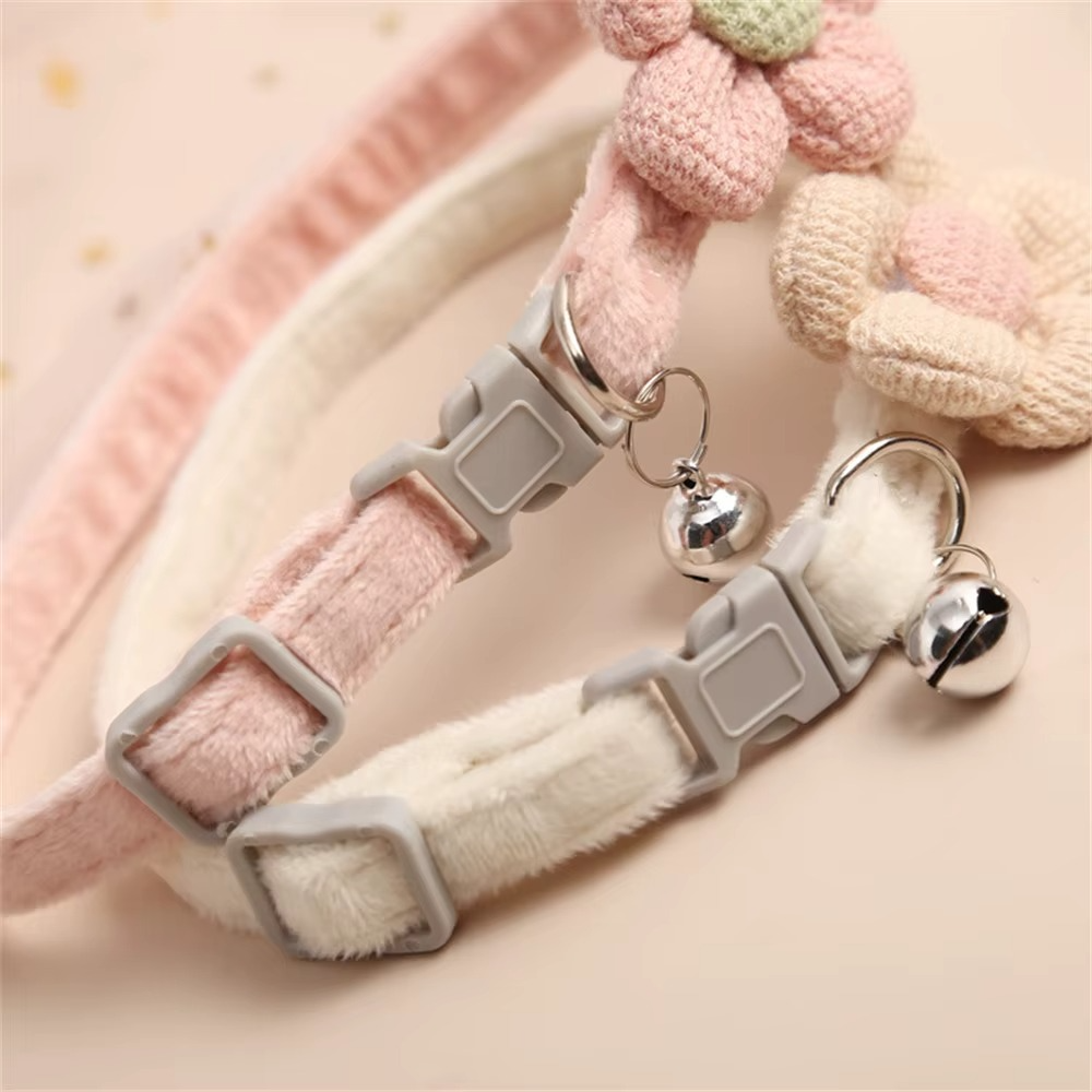 Collier de Chat Sécurité avec Clochette – Réglable & Mignon