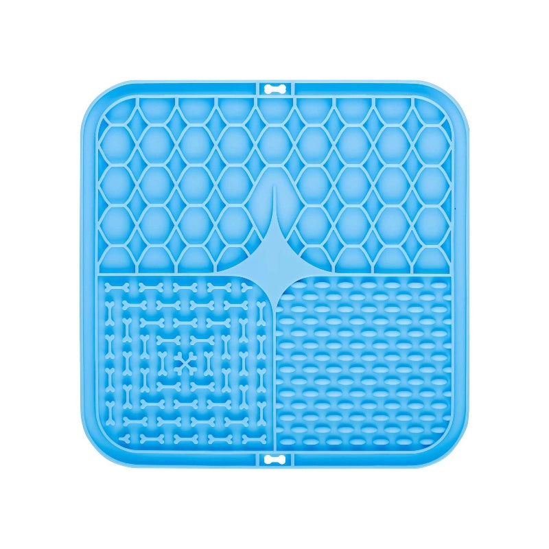 Silicone Lick Mat & Slow Feeder for Cats and Small Dogs