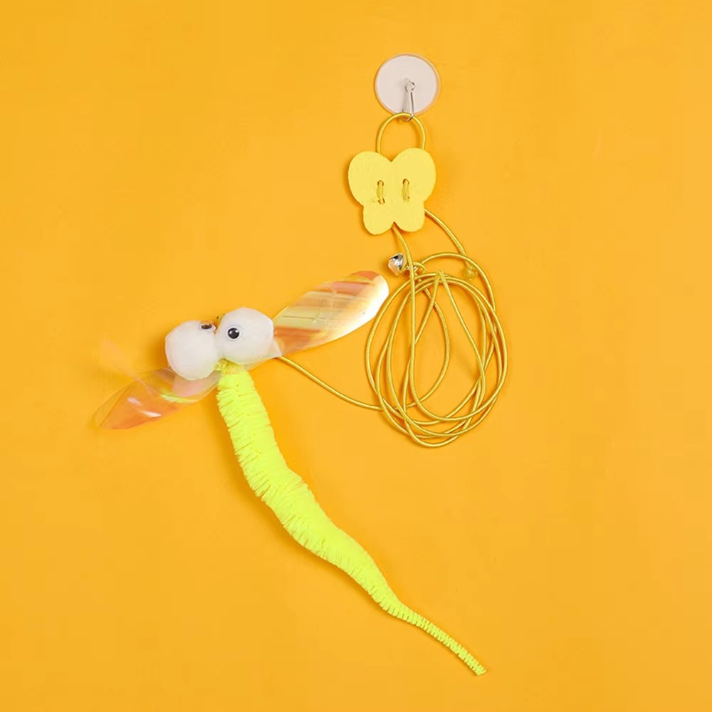 Jouet Suspendu pour Chat – Corde Élastique Réglable avec Souris