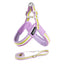 Soft Dog Harness & Leash Set – Adjustable Padded for Dogs & Cats