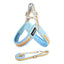 Soft Dog Harness & Leash Set – Adjustable Padded for Dogs & Cats